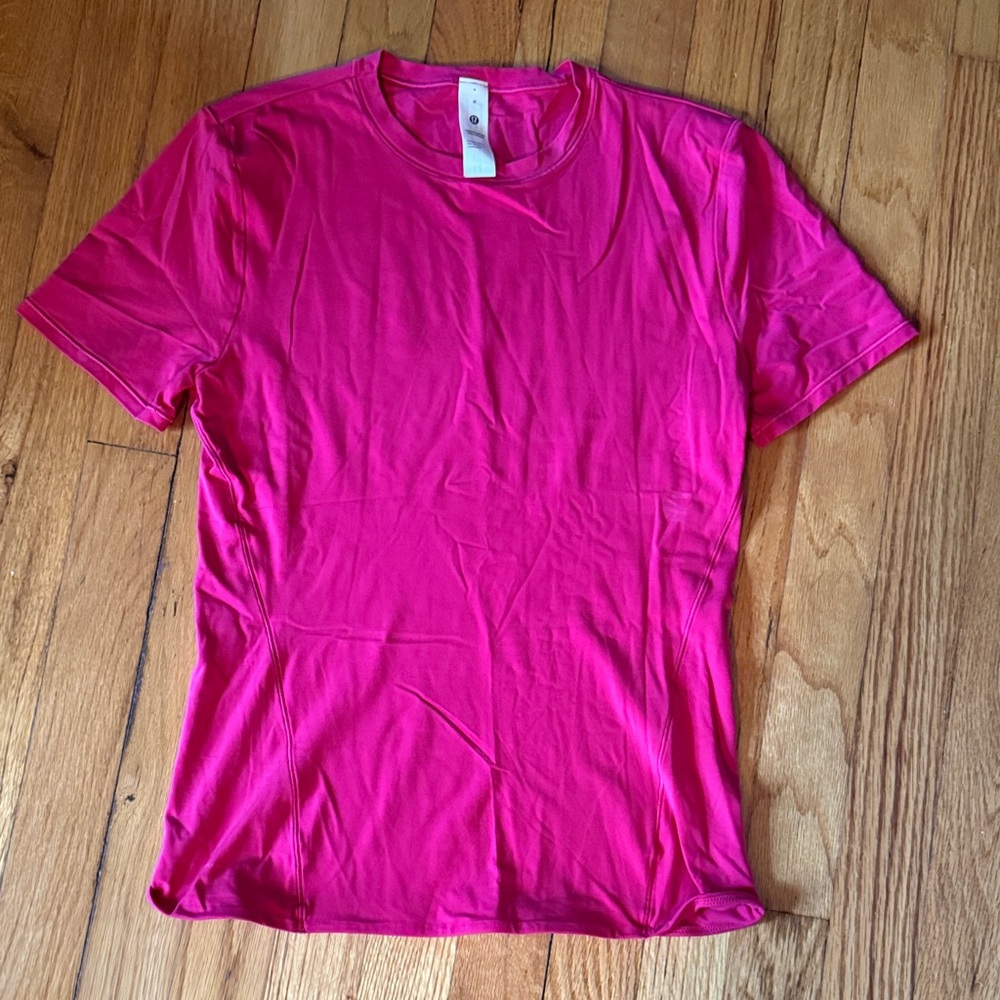 Lululemon Athletica Hot Pink Tee